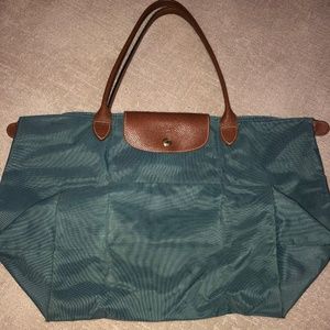 Le Pliage Large Nylon Shoulder Tote- Longchamp